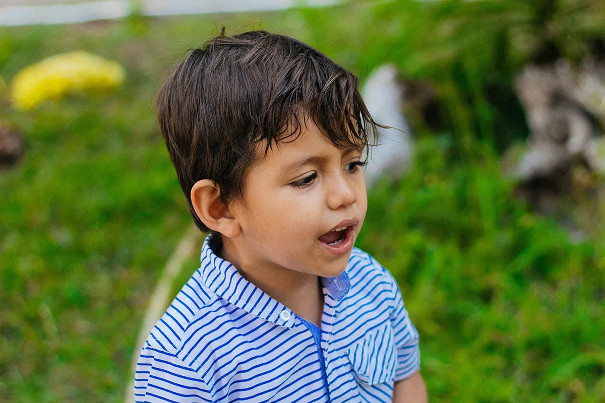 ausdruckstarkes Kind, Symbolbild